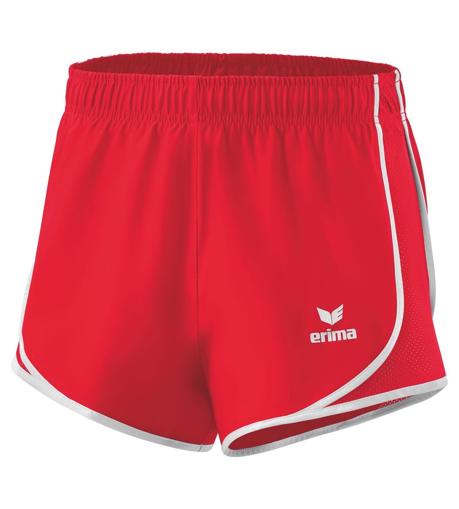 Erima PERFORMANCE shorts with inner slip - red/white