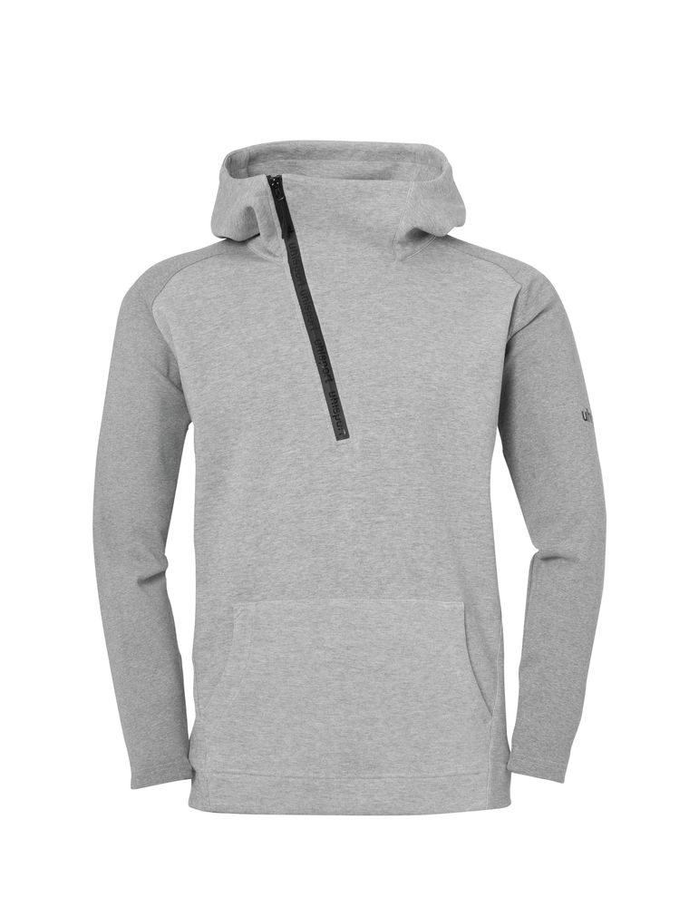 Uhlsport ESSENTIAL PRO ZIP-HOODIE - dark grau melange