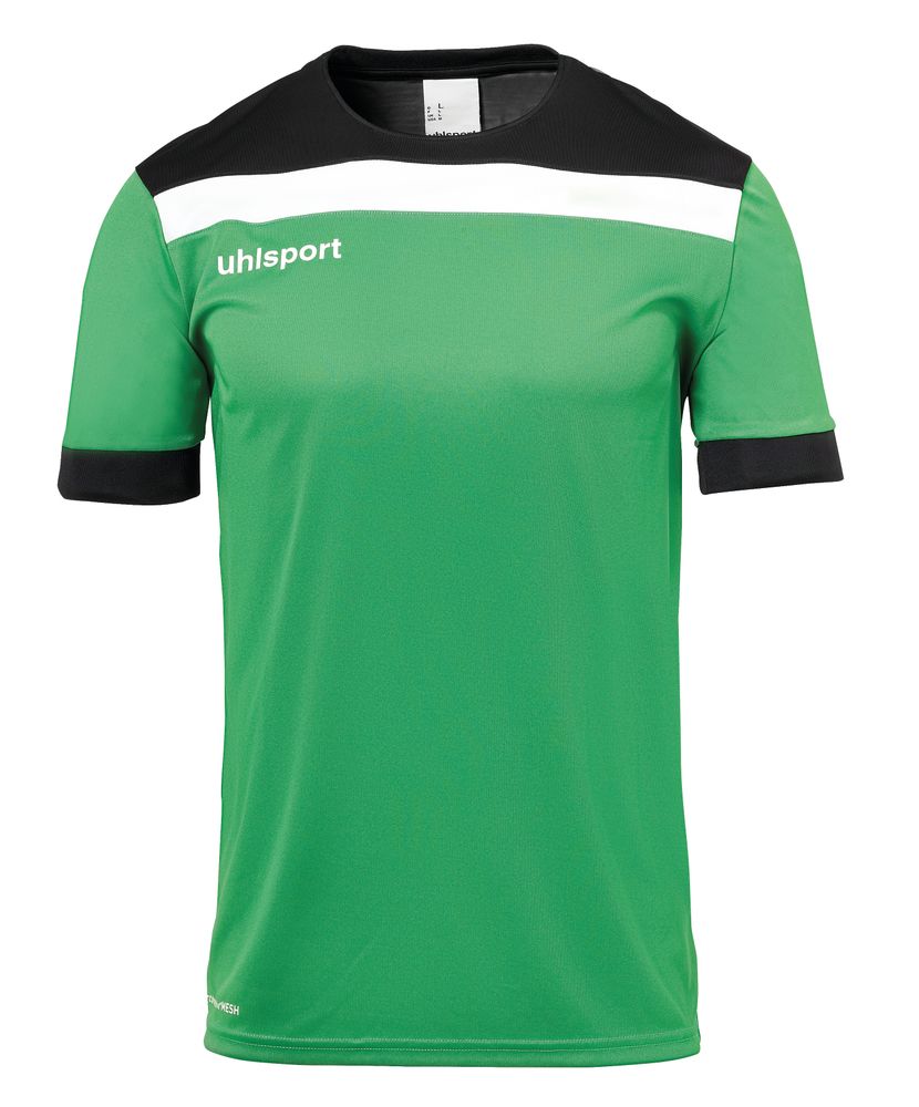 Uhlsport OFFENSE 23 TRIKOT KURZARM - grün/schwarz/weiß