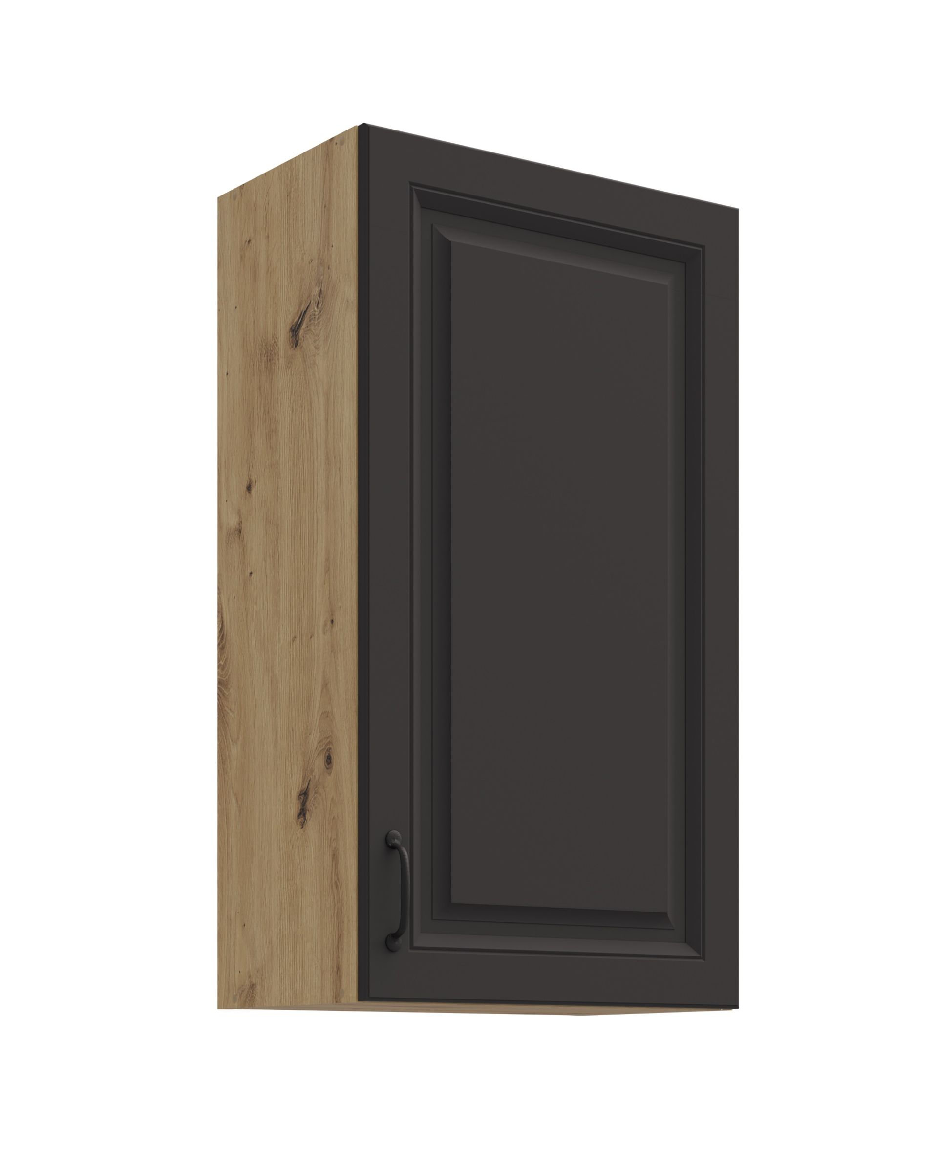 Hängeschrank 50-90 cm Stilo Grau + Eiche Artisan Küchenzeile Küchenblock Küche
