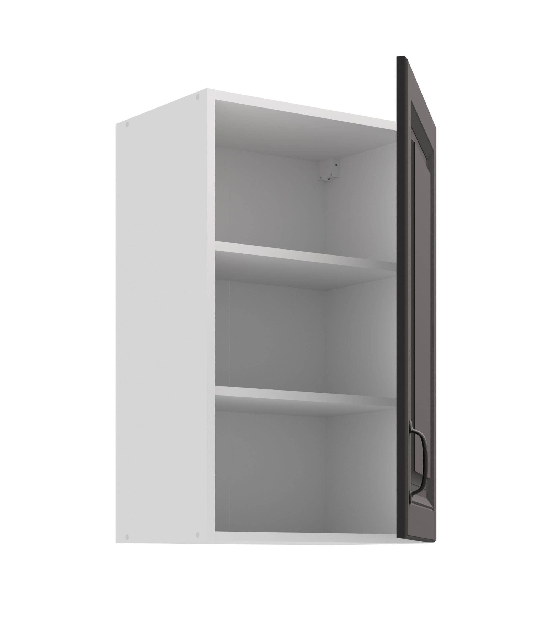 Hängeschrank 45 cm Stilo Grau Küchenzeile Küchenblock Küche Landhaus Einbauküche