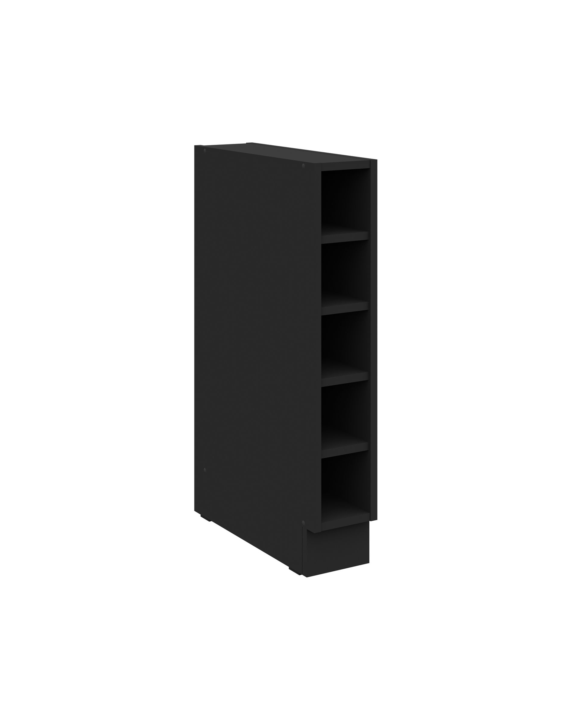 Küchen Unterschrank Regal 15 cm Schwarz Küchenzeile Küche SIENA / MONZA / ARONA