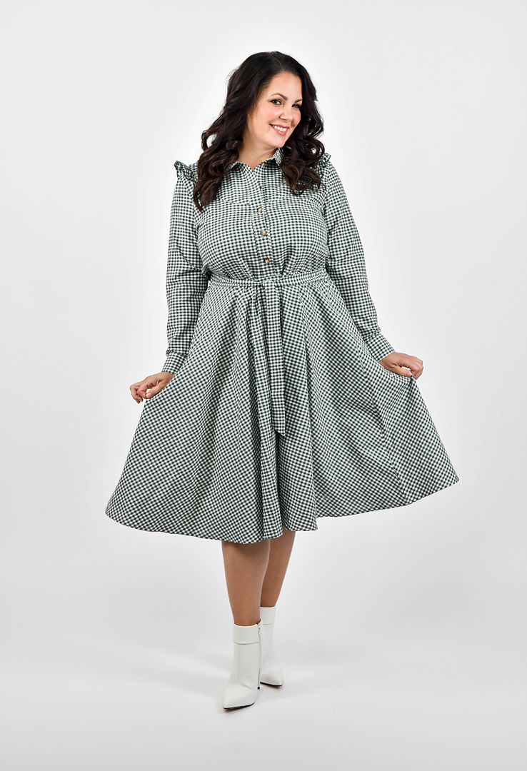 Blusenkleid