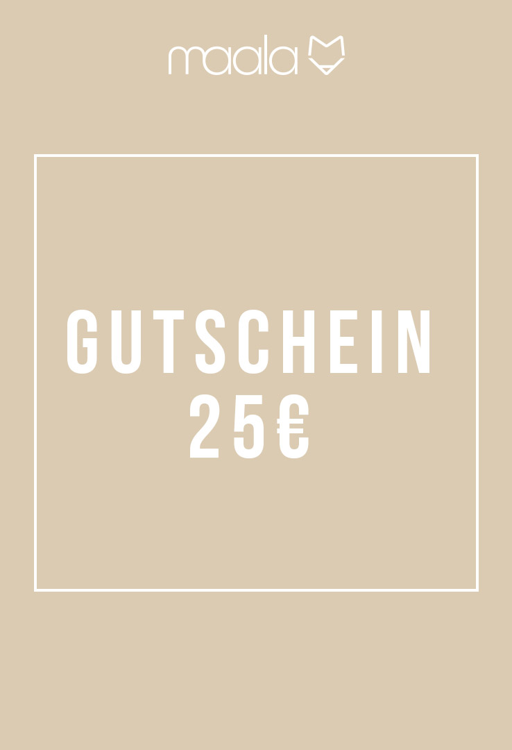 25,00 EUR Maala-Shop Gutschein