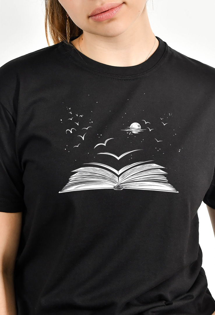 Cyroline Frauen  Print-T-Shirt  Buchschwalbe
