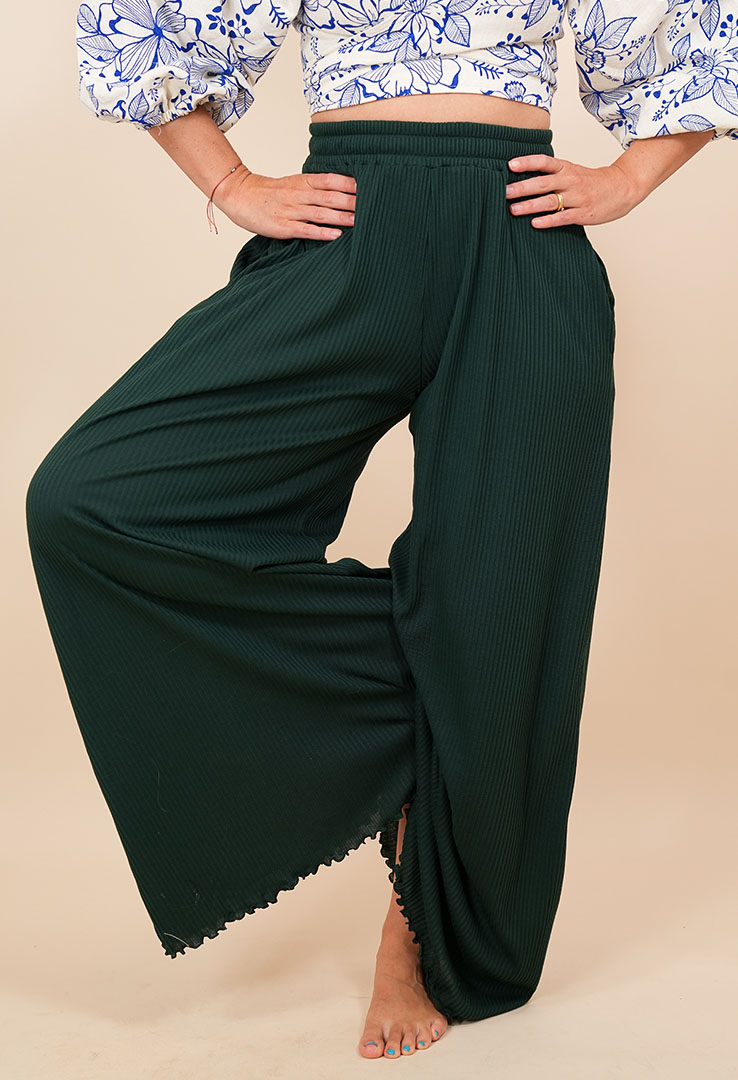 "Cutie Rib" weite Loungehose