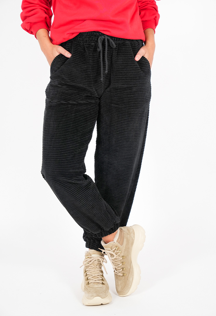 soft ribbed Joggerpants