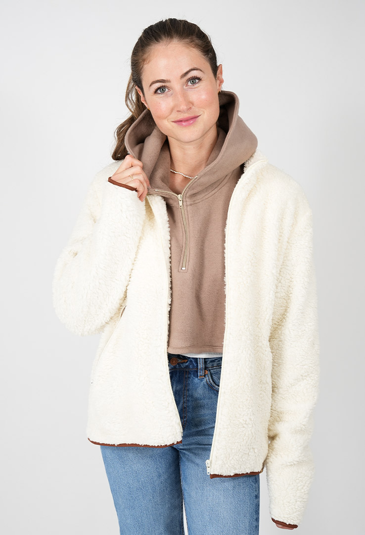 Unisex Plüschjacke