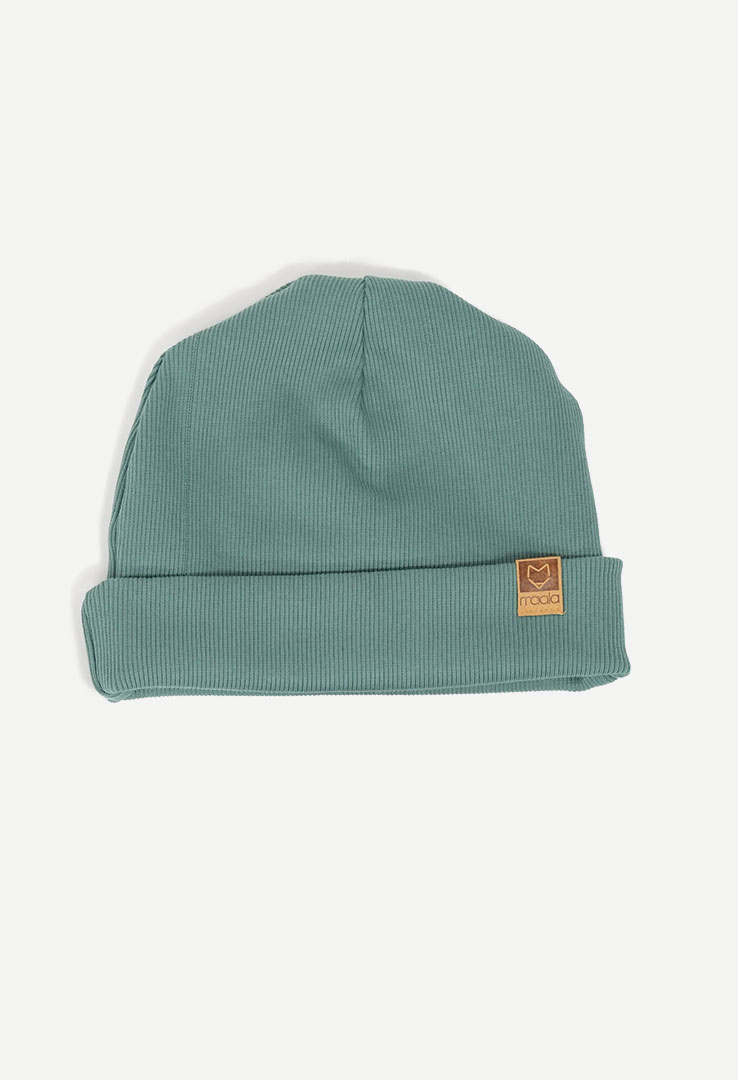 gerippte Beanie Mütze