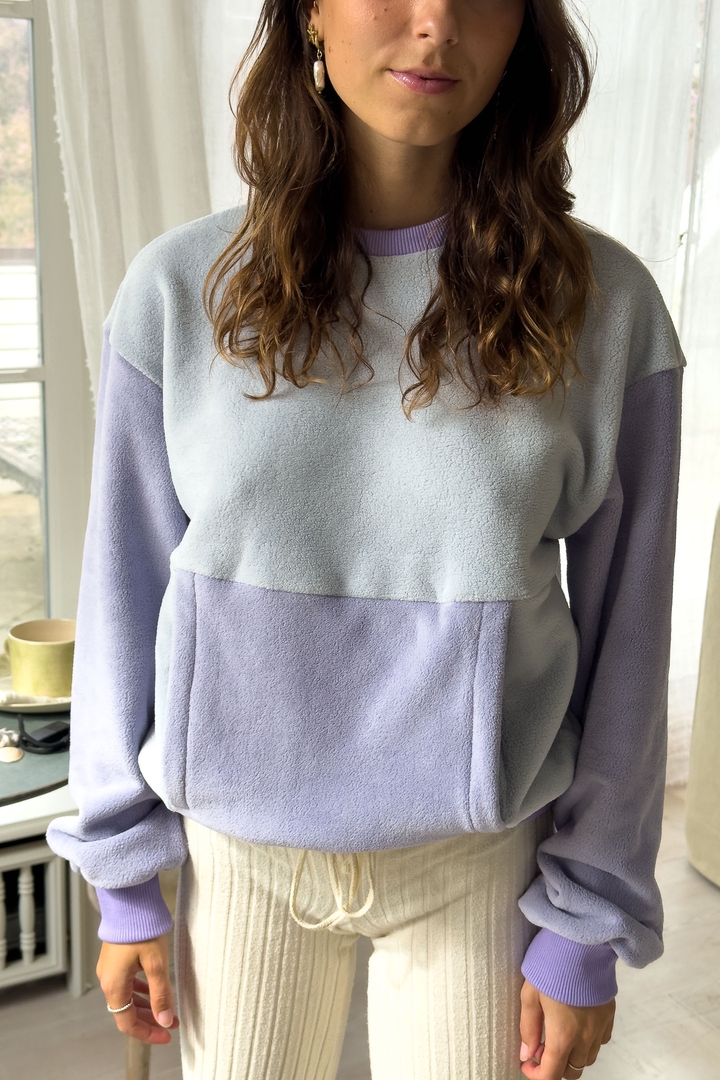Cozy Contrast Sweater