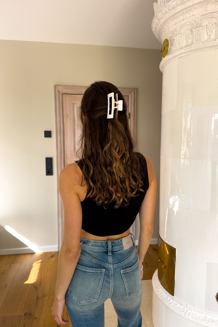 Ruched Side Crop Top