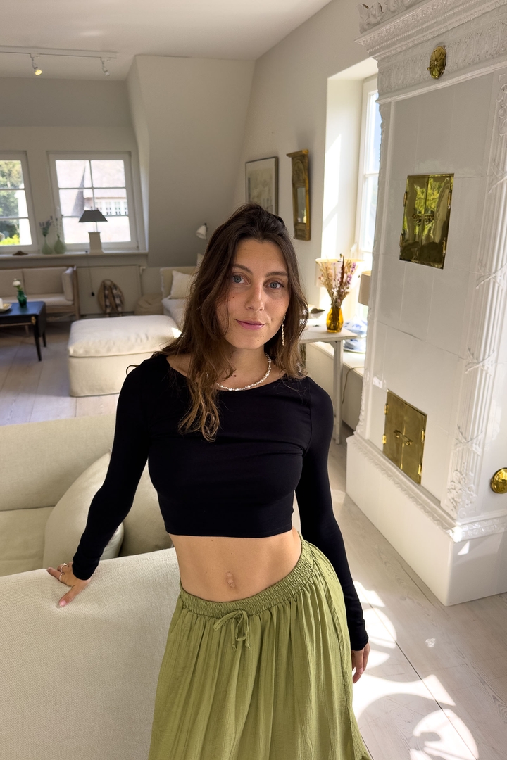 Free Spirit Crop Longsleeve