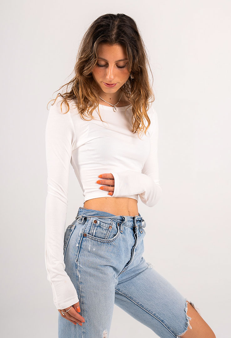 Free Spirit Crop Longsleeve