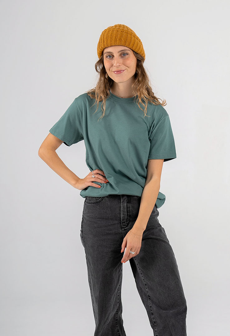 T-Shirt "Nature Changing" in  silver pine