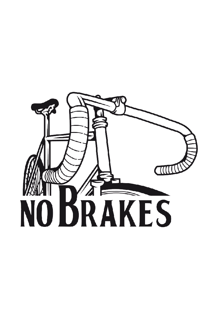 Print T-Shirt No Brakes