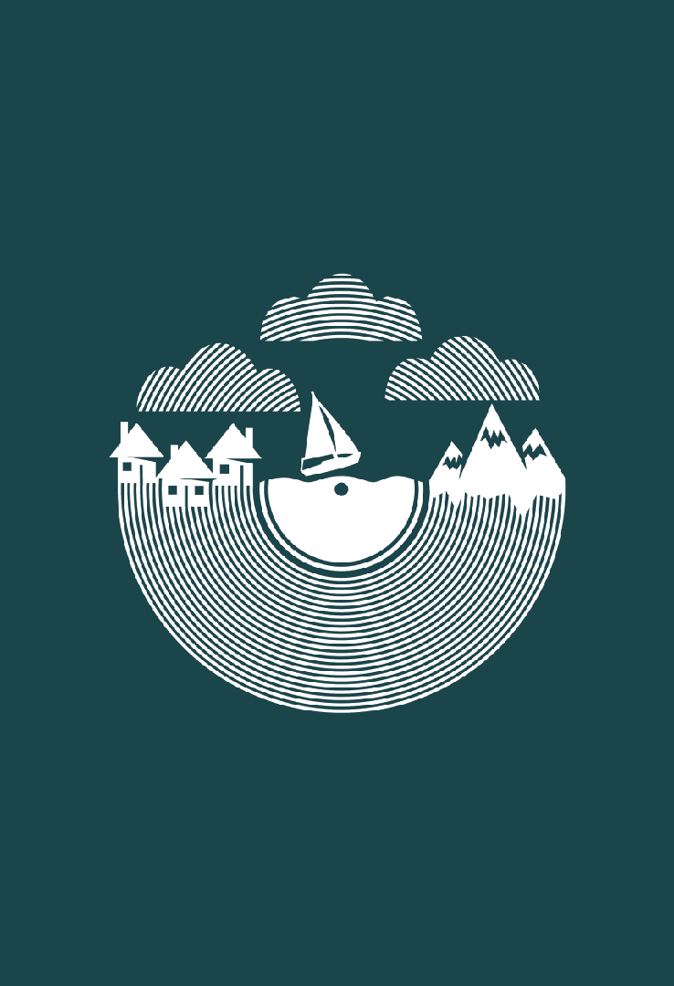 Print T-Shirt Sound Scape