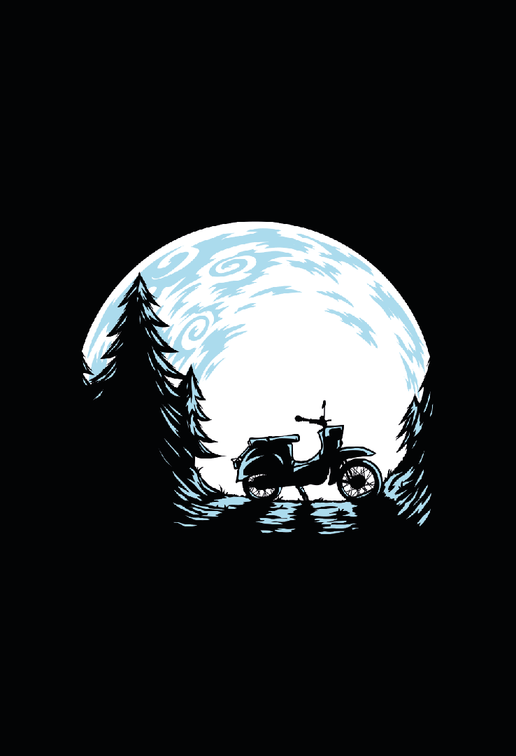 Print T-Shirt Schwalbennacht