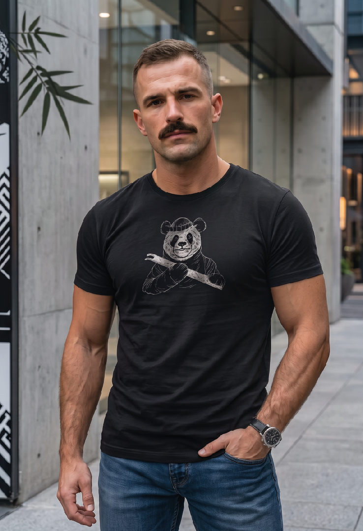 Print T-Shirt Bandito Panda