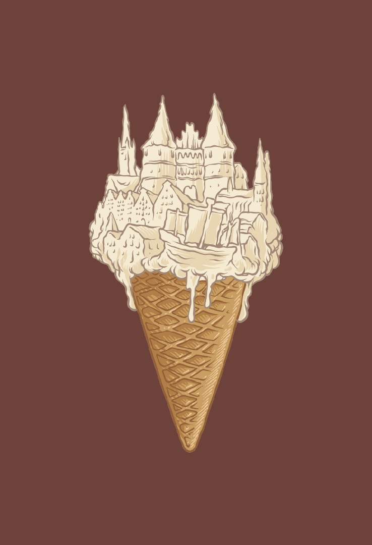 Print T-Shirt Luebeck-Eis