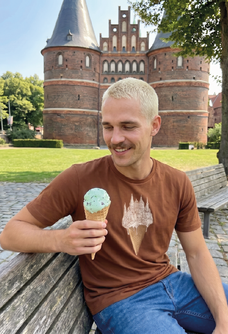 Print T-Shirt Luebeck-Eis