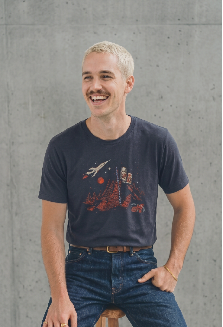 Print T-Shirt Orbit-Planet