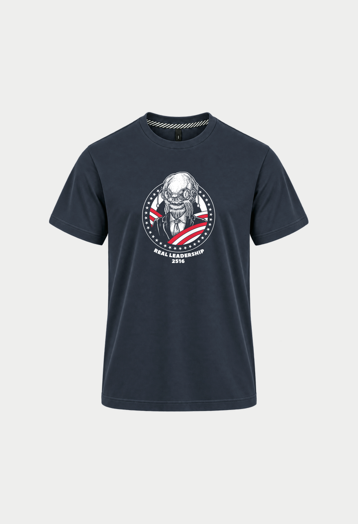 Print T-Shirt Vote real leadership