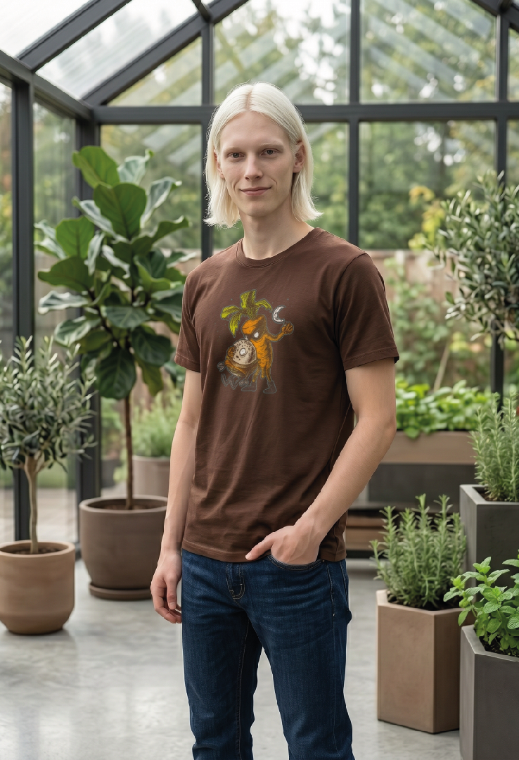 Print T-Shirt Vegan Mafia