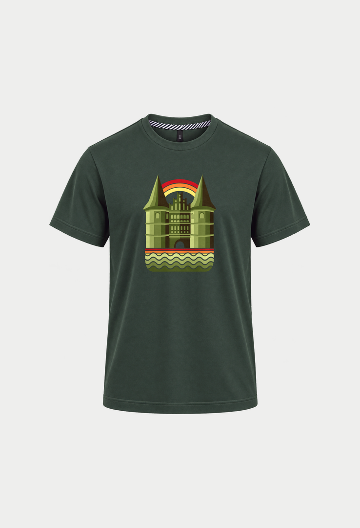 Print T-Shirt Retro Holstentor
