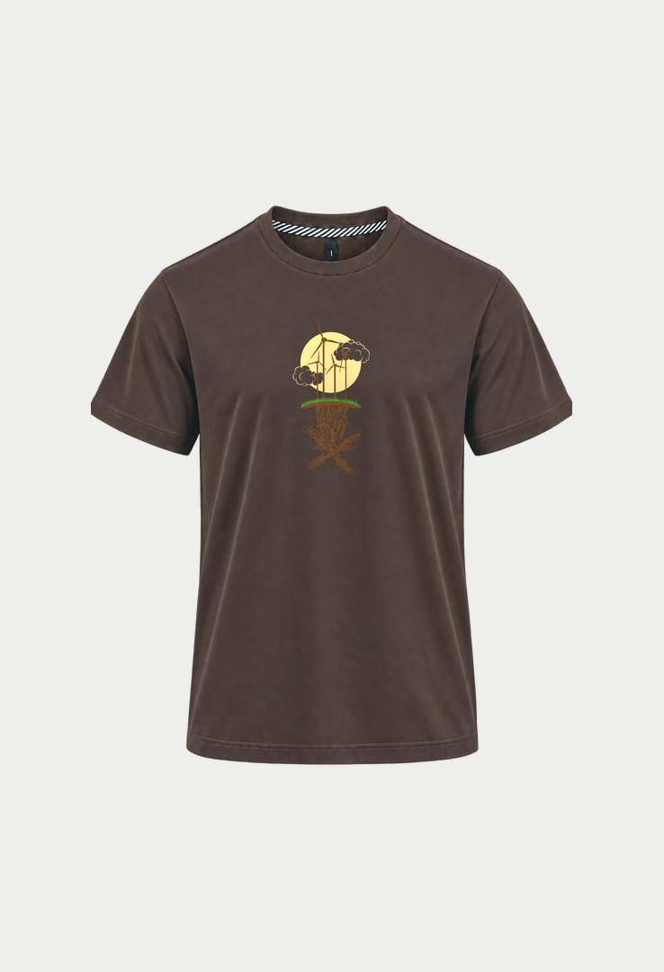 Print T-Shirt Windmühlen Wurzeln