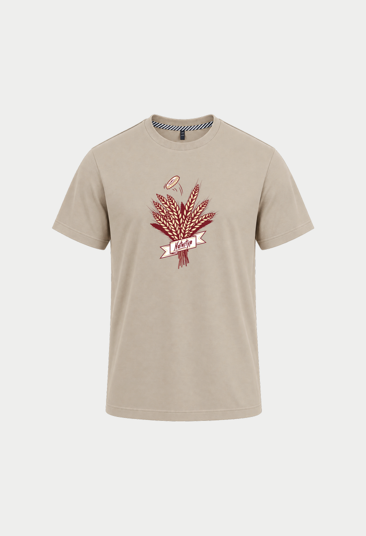 Print T-Shirt Naturtyp