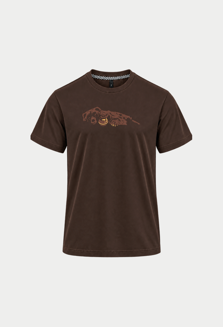 Print T-Shirt Winterschlaf