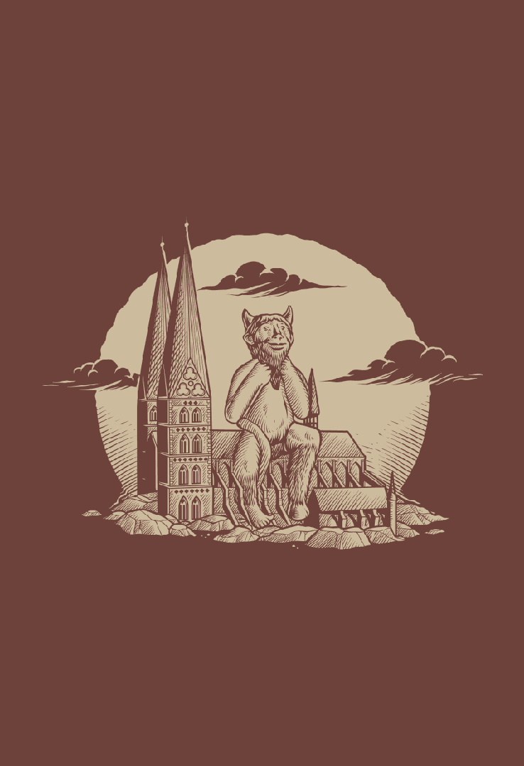 Print T-Shirt Lübeck Teufel