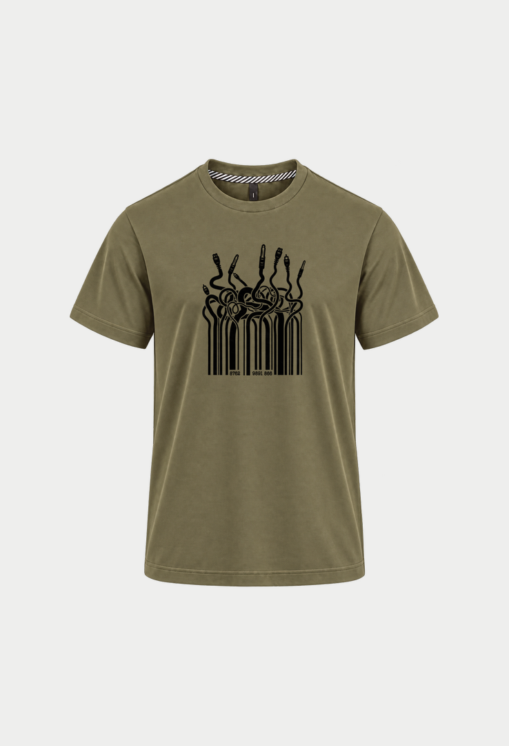 Print T-Shirt Klinken Code