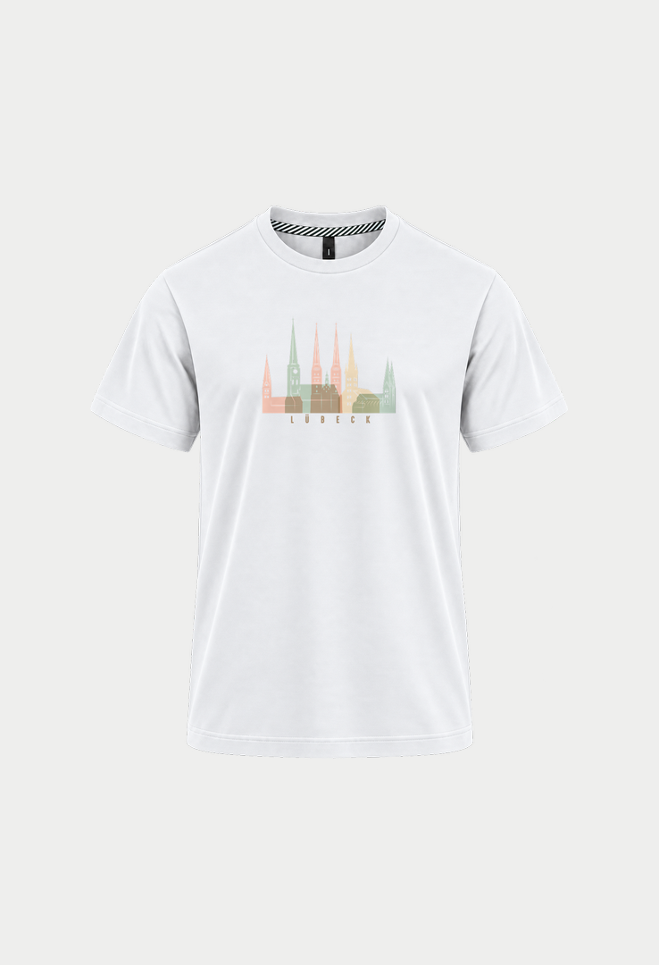 Print T-Shirt Lübeck Pastell