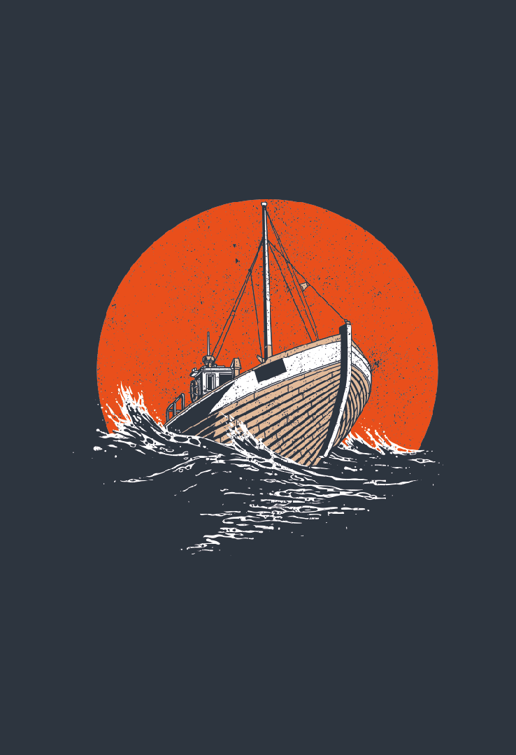 Print T-Shirt Fischkutter