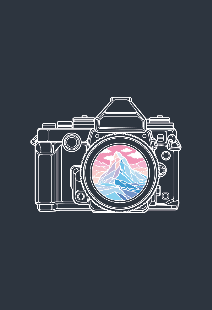 Print T-Shirt Matterhorn