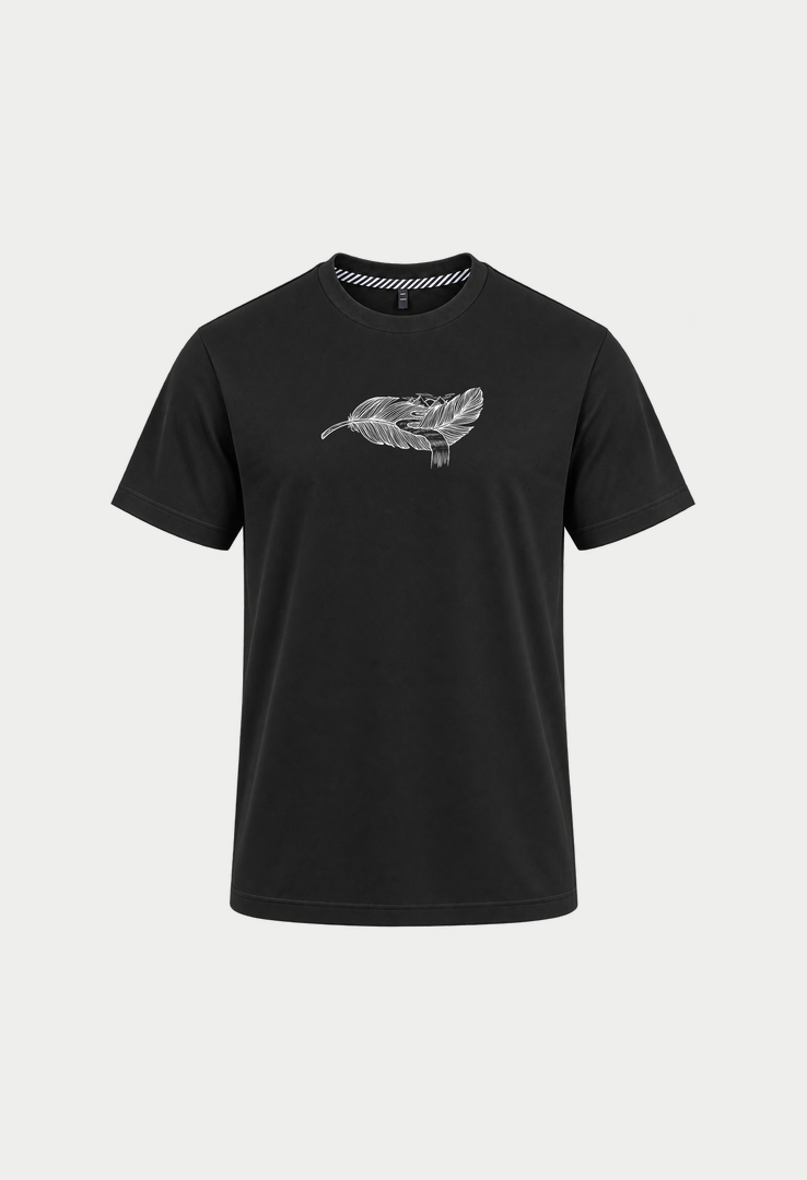 Print T-Shirt Federreich