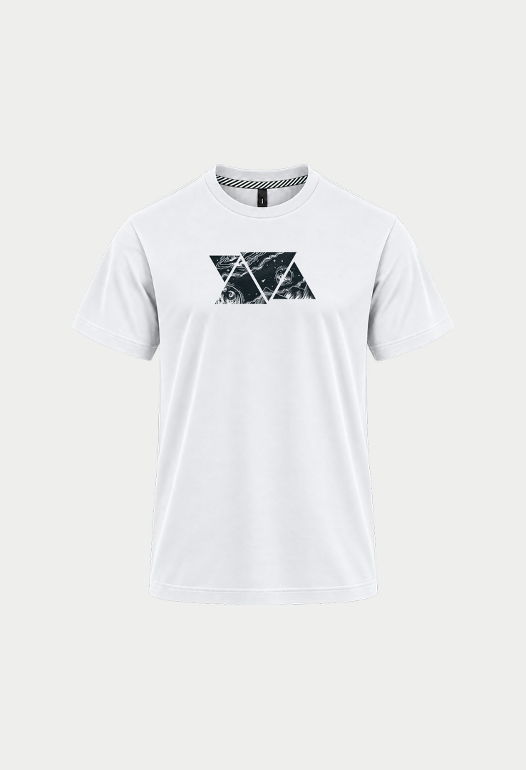 Print T-Shirt Space Domino