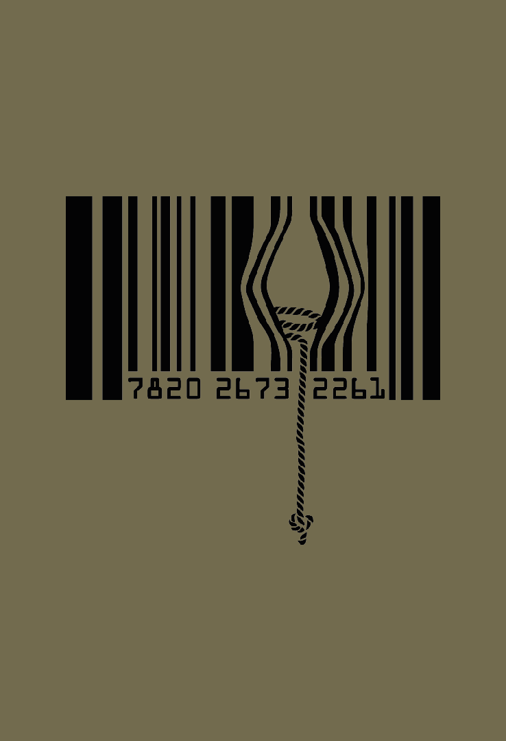 Print T-Shirt Barcode Knast