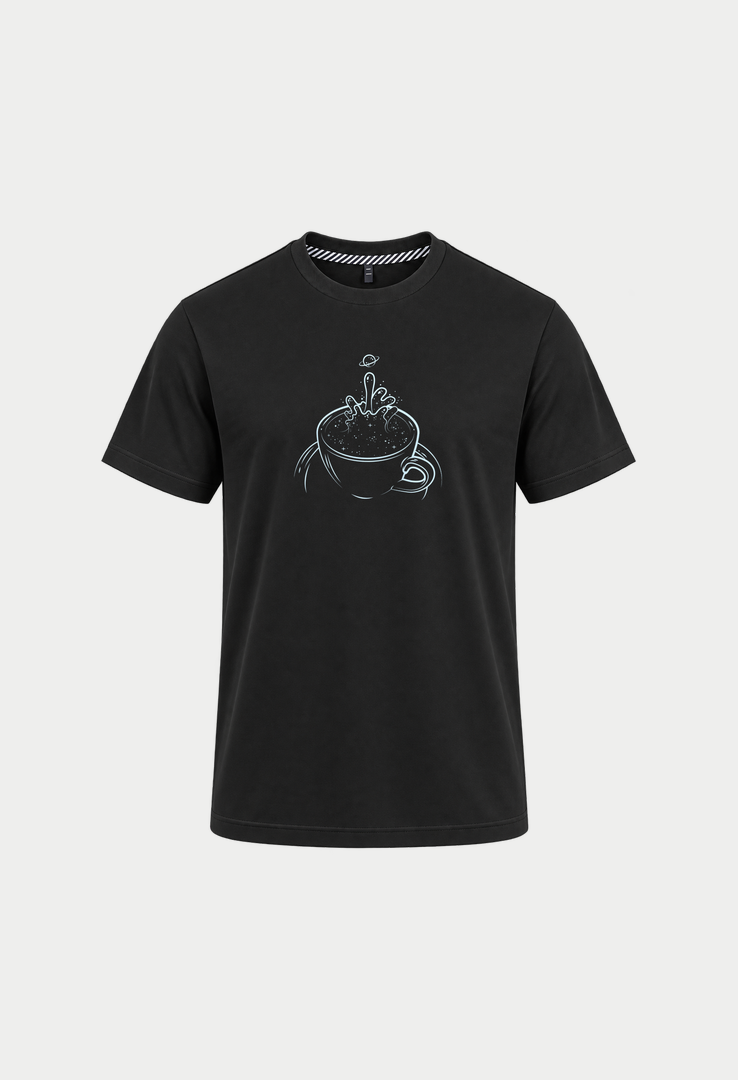 Print T-Shirt Coffee Galaxie