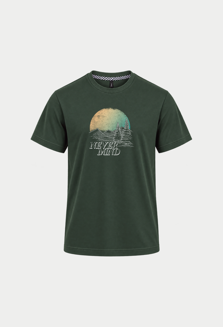 Print T-Shirt Never Mind