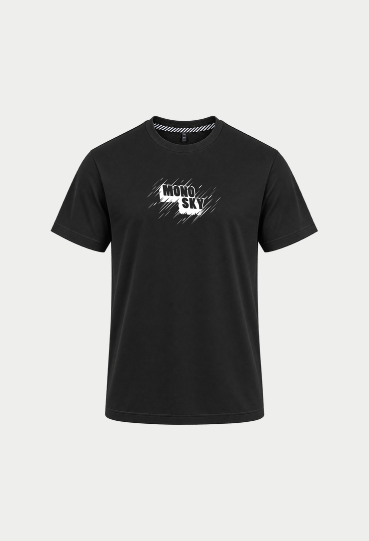 Print T-Shirt Mono Sky