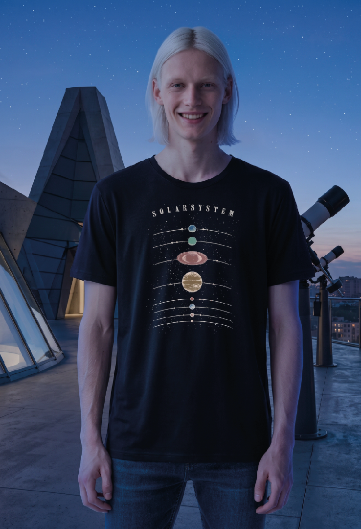 Print T-Shirt Solarsystem
