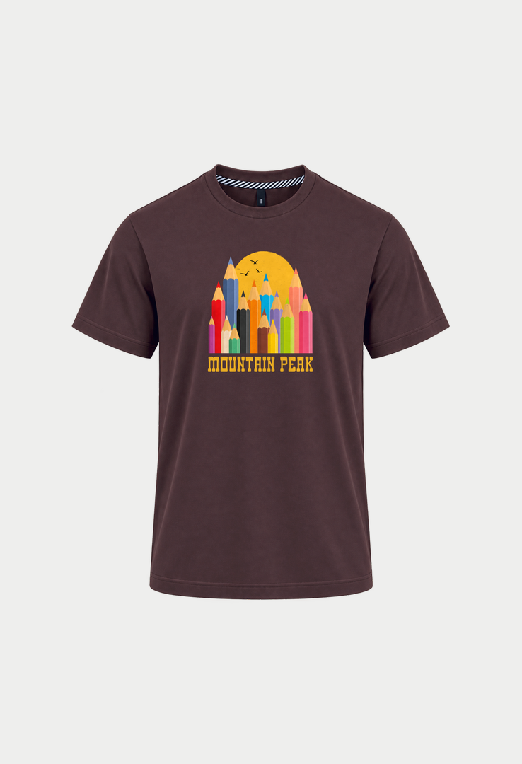 Print T-Shirt Mountain Peak