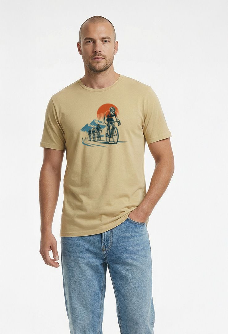 Print-T-Shirt Breakaway Society aus Modal und Baumwolle