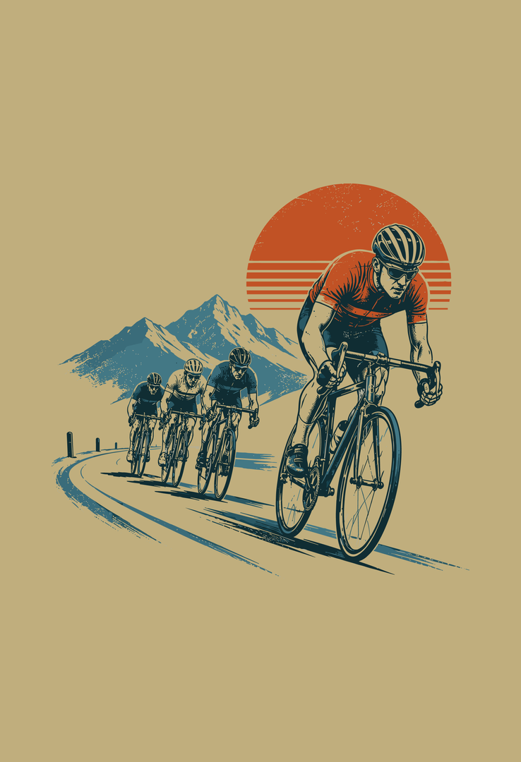 Print-T-Shirt Breakaway Society aus Modal und Baumwolle
