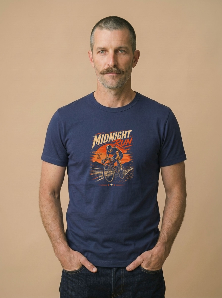 Print T-Shirt Midnight Run