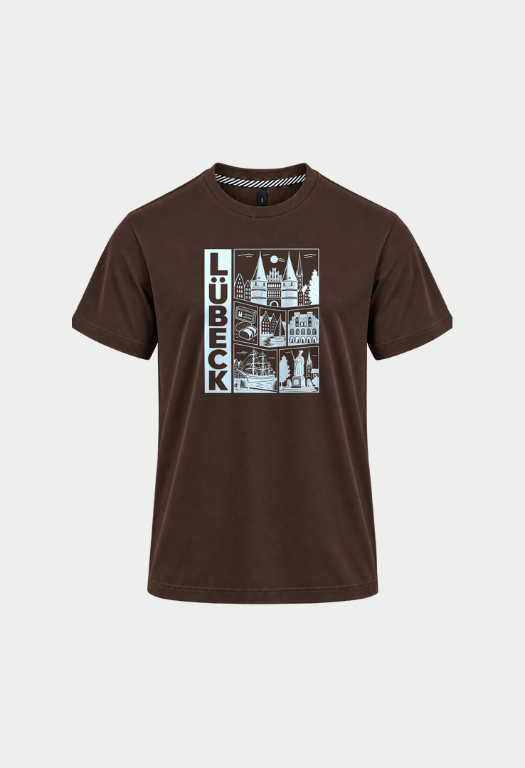 Print-T-Shirt Lübeck Collage