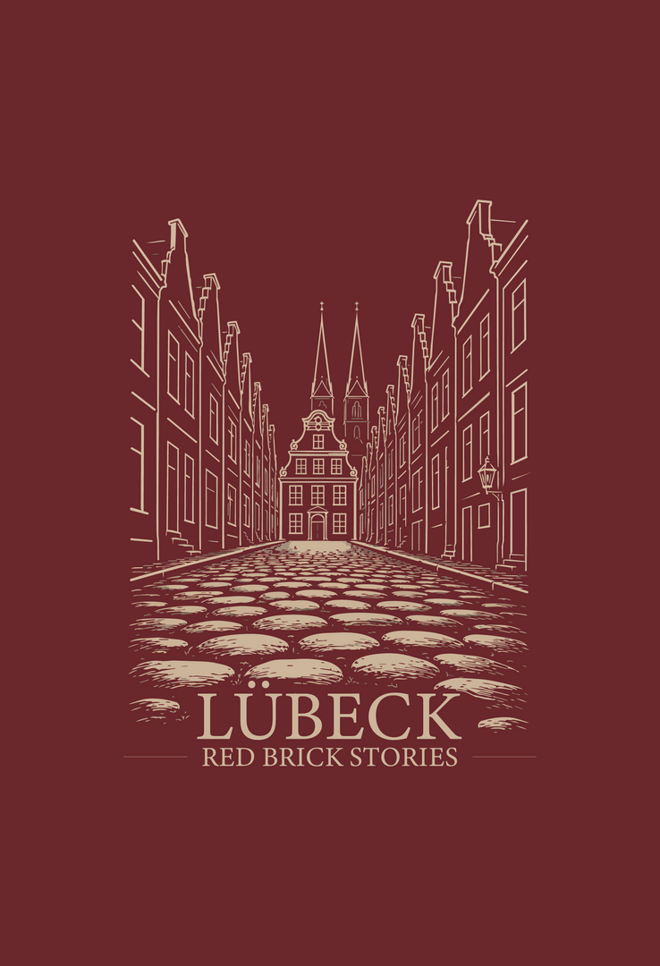 Print-T-Shirt Red Brick Stories
