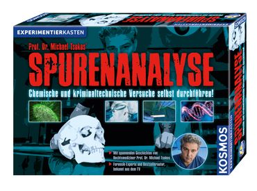 Kosmos Prof. Dr. Michael Tsokos Spurenanalyse, chemische und kriminaltechnische Versuche